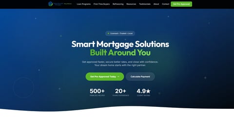 Rocky Mountain Mortgage website preview